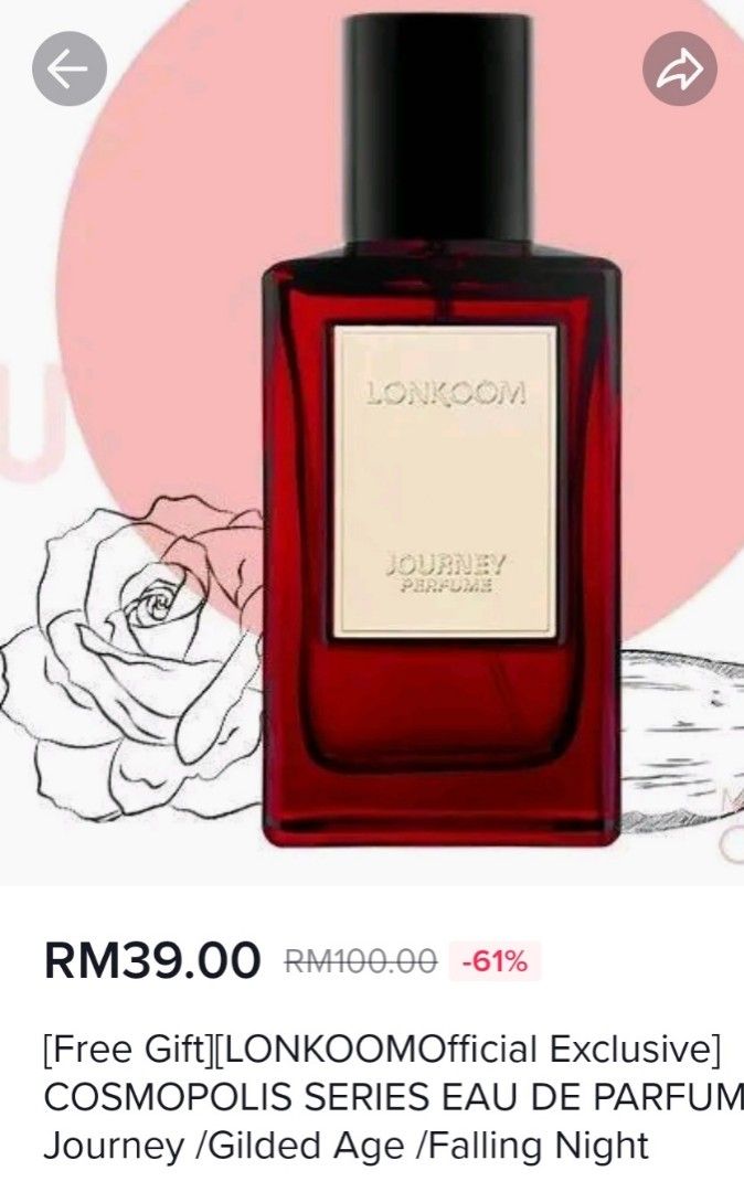 Lonkoom perfume 2025 price