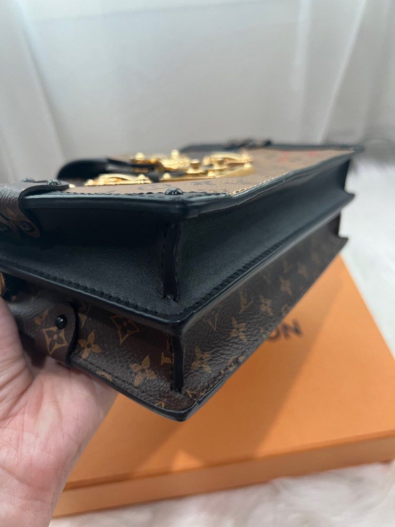 💯 Authentic Louis Vuitton Reverse Monogram Canvas Trunk Clutch, Luxury,  Bags & Wallets on Carousell