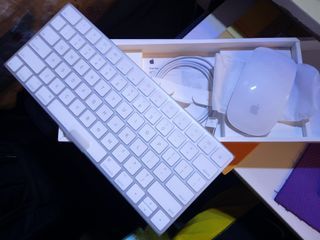 Mac Keyboard and Mouse 2 (Mouse Multi-Touch Surface, Keyboard and mouse chargeable)