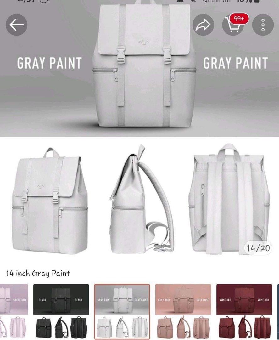 MAH Backpack, Women's Fashion, Bags & Wallets, Backpacks on Carousell
