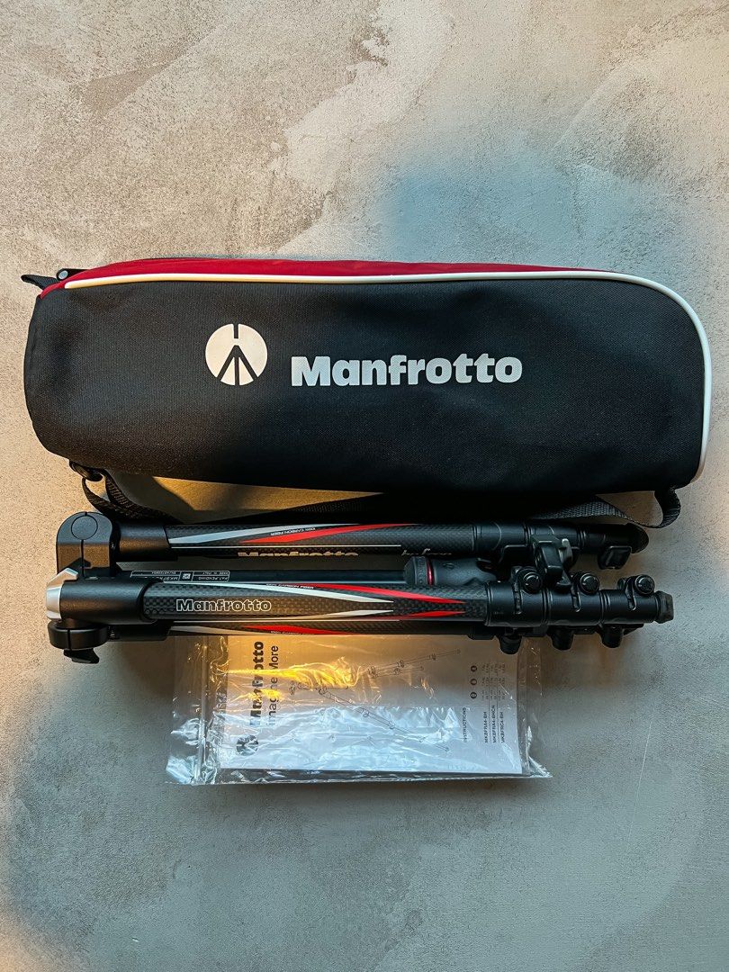 Manfrotto BeFree Carbon Fibre Travel Tripod, Photography, Photography Accessories, Tripods