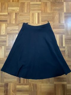 Marks & Spencer black A-line skirt