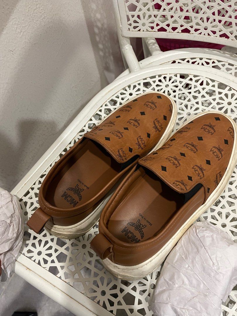 MCM Slip On Sneakers Authentic