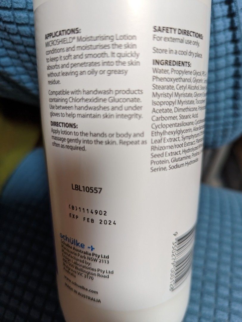 Microshield Moisturizing Lotion, Beauty & Personal Care, Bath & Body ...