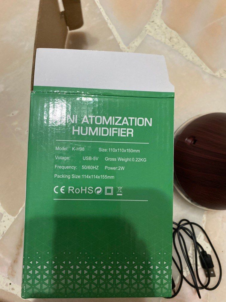 mini atomization humidifier, Furniture & Home Living, Home Fragrance on