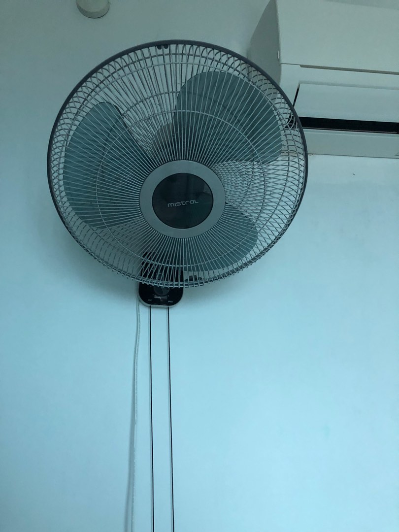 Mistral wall Mount fan, Furniture & Home Living, Lighting & Fans, Fans