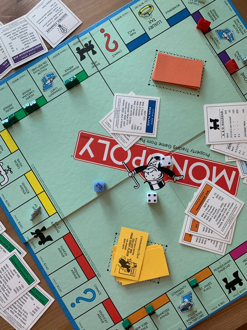 MONOPOLY Board Game with New Speed Die, Hobbies & Toys, Toys & Games on