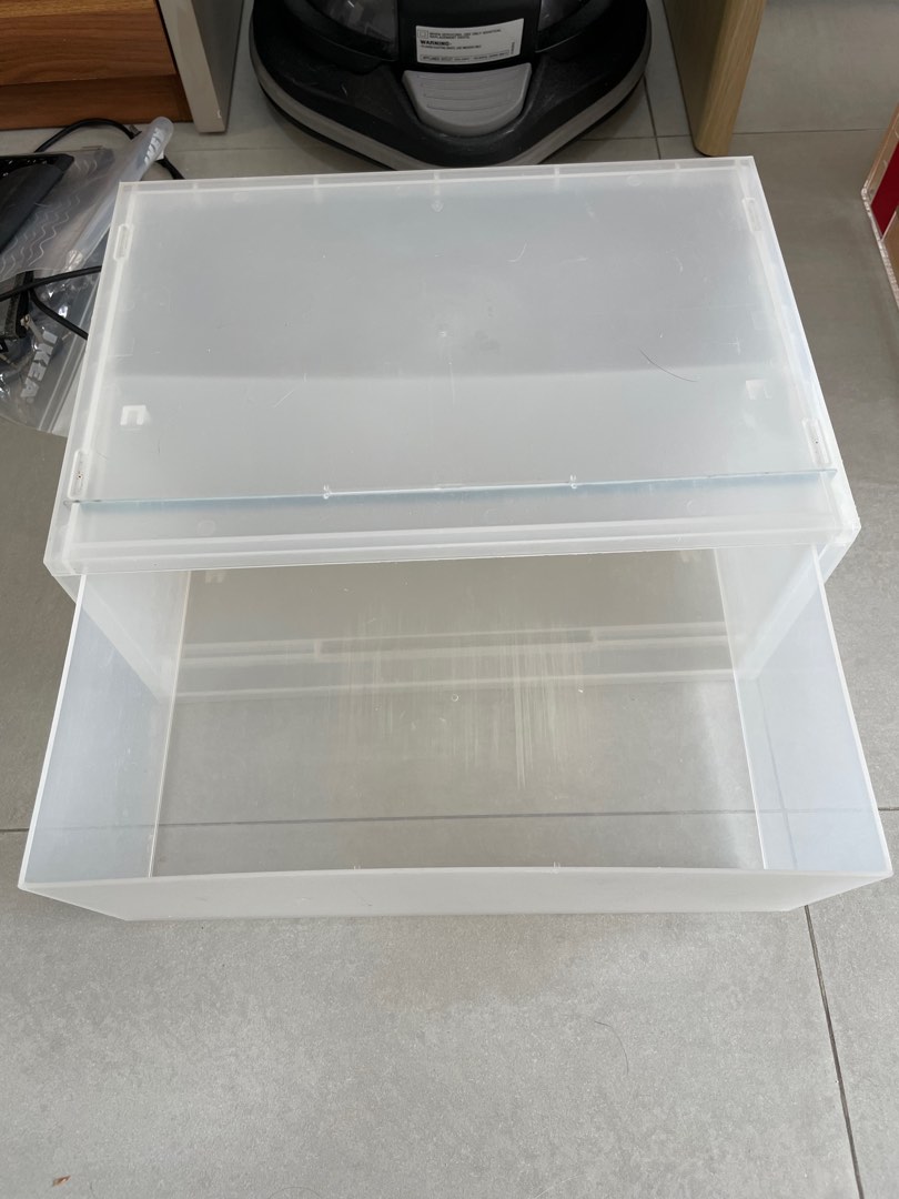 Muji storage boxes, 傢俬＆家居, 其他, 收納箱及袋 Carousell