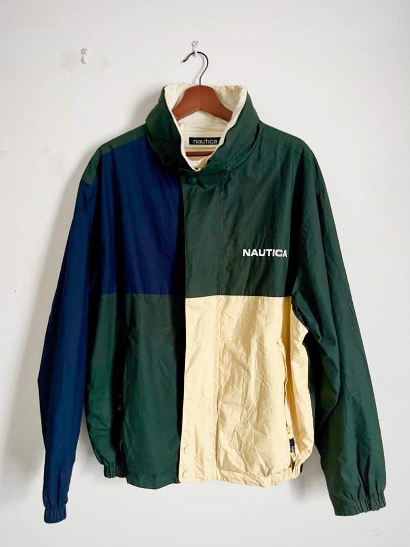 NAUTICA MULTICOLOR REVERSE JACKET, Men's Fashion, Coats, Jackets and  Outerwear on Carousell