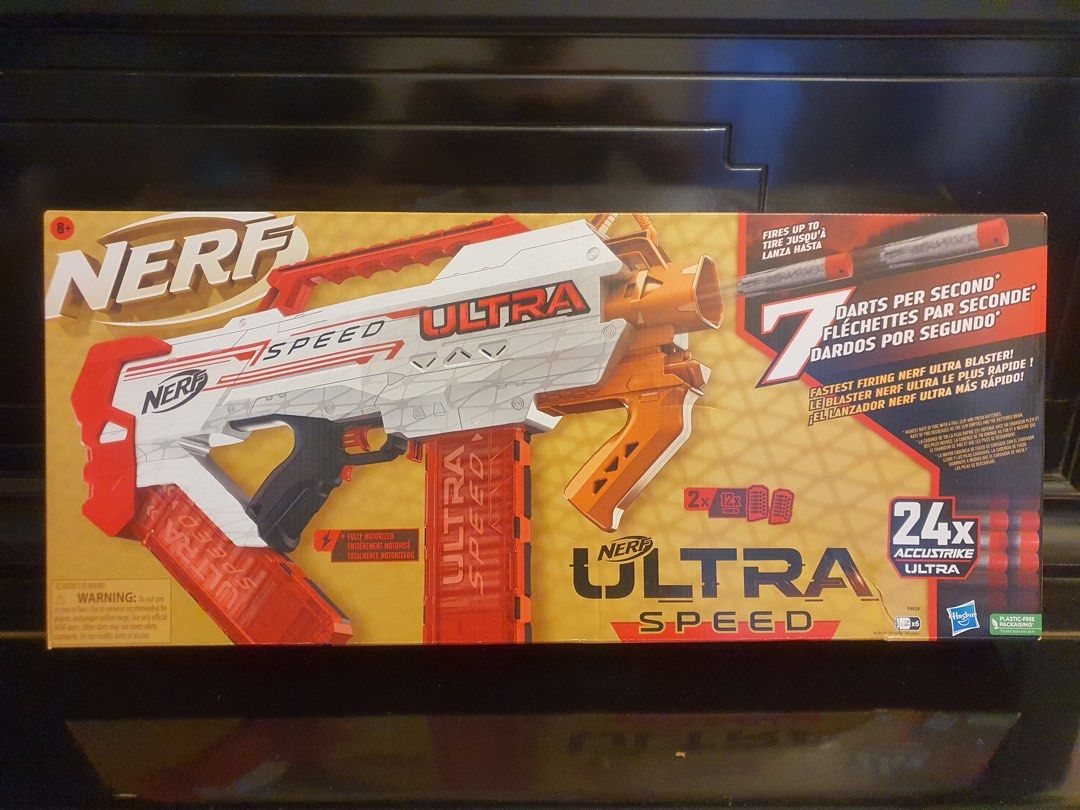 Nerf Ultra Speed Blaster, Hobbies & Toys, Toys & Games on Carousell
