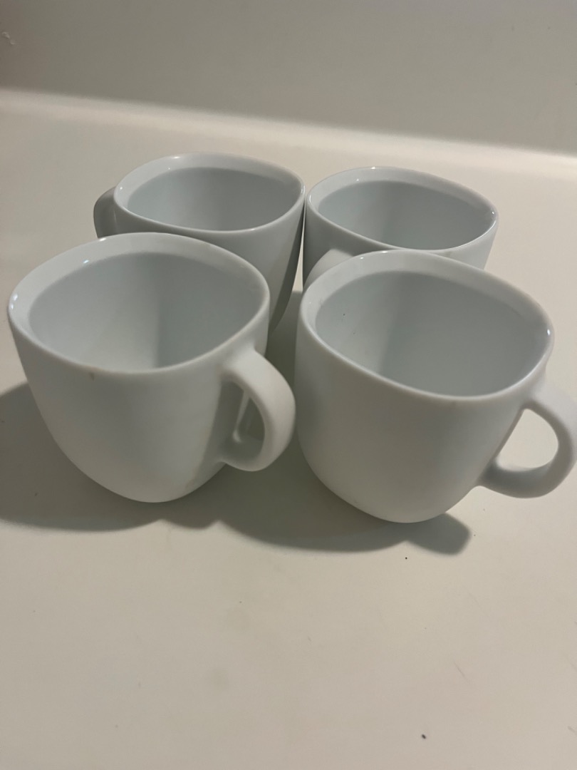 Nespresso Cups (lungo size) x 4 **available from May only**, Furniture & Home Living