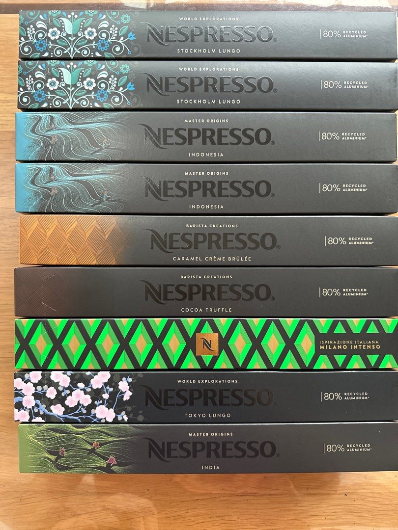 Nespresso new capsules plus descaling item, Food & Drinks, Beverages on