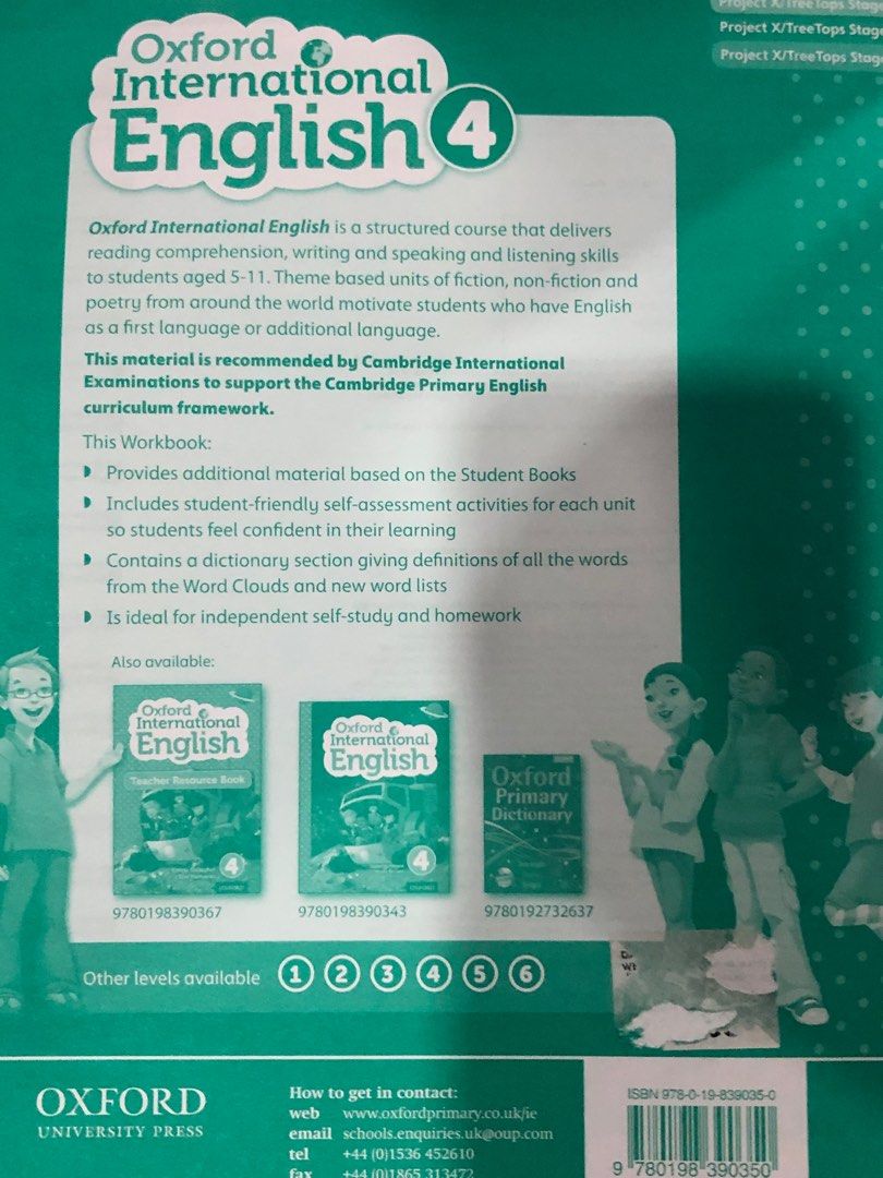 New : Oxford International Primary English Workbook 4, Hobbies & Toys ...