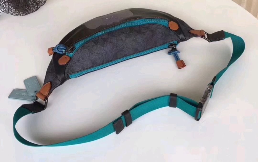 Disney x coach signature rivington belt bag with dumbo outlet