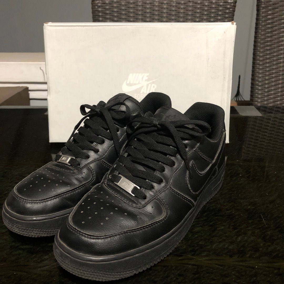nike sf air force 1 triple black