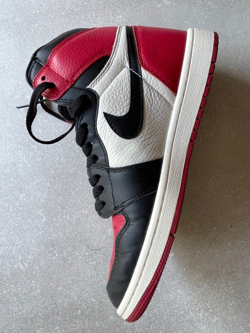 Nike Air Jordan 1 Retro High OG 'Bred Toe' 555088-610, 他的時尚