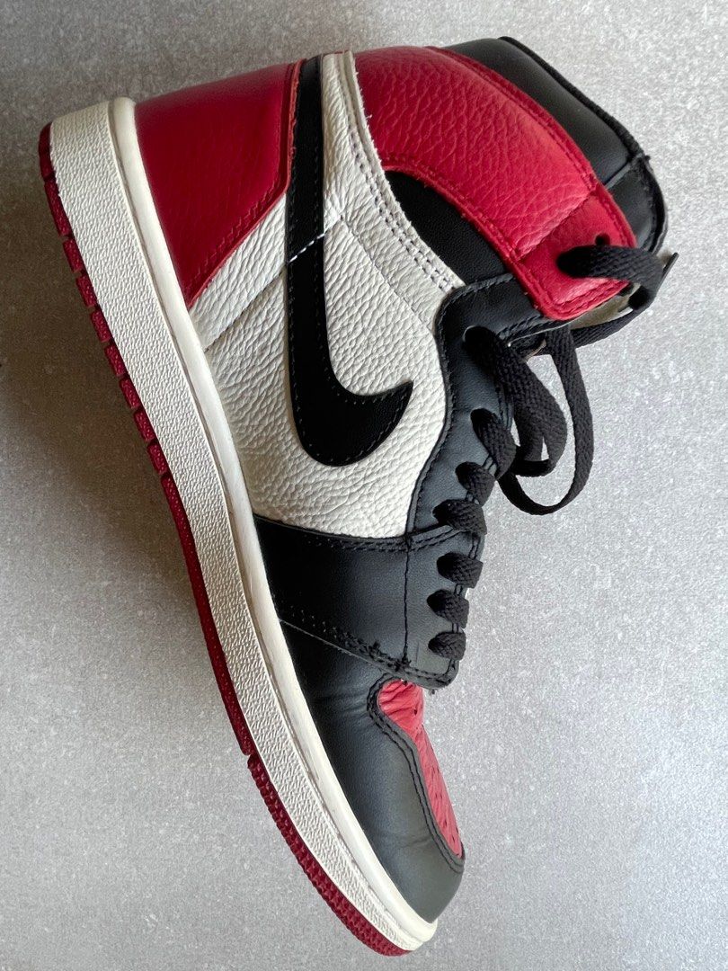 Nike Air Jordan 1 Retro High OG 'Bred Toe' 555088-610, 他的時尚