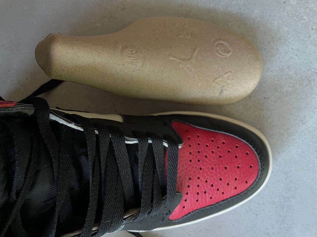Nike Air Jordan 1 Retro High OG 'Bred Toe' 555088-610, 他的時尚