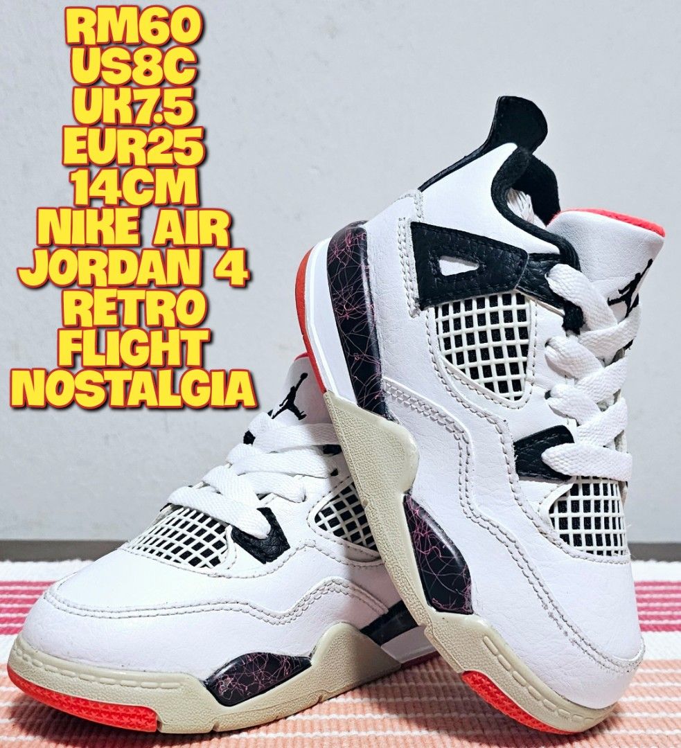 NIKE AIR JORDAN 4 Babies Kids Babies Kids Fashion on Carousell