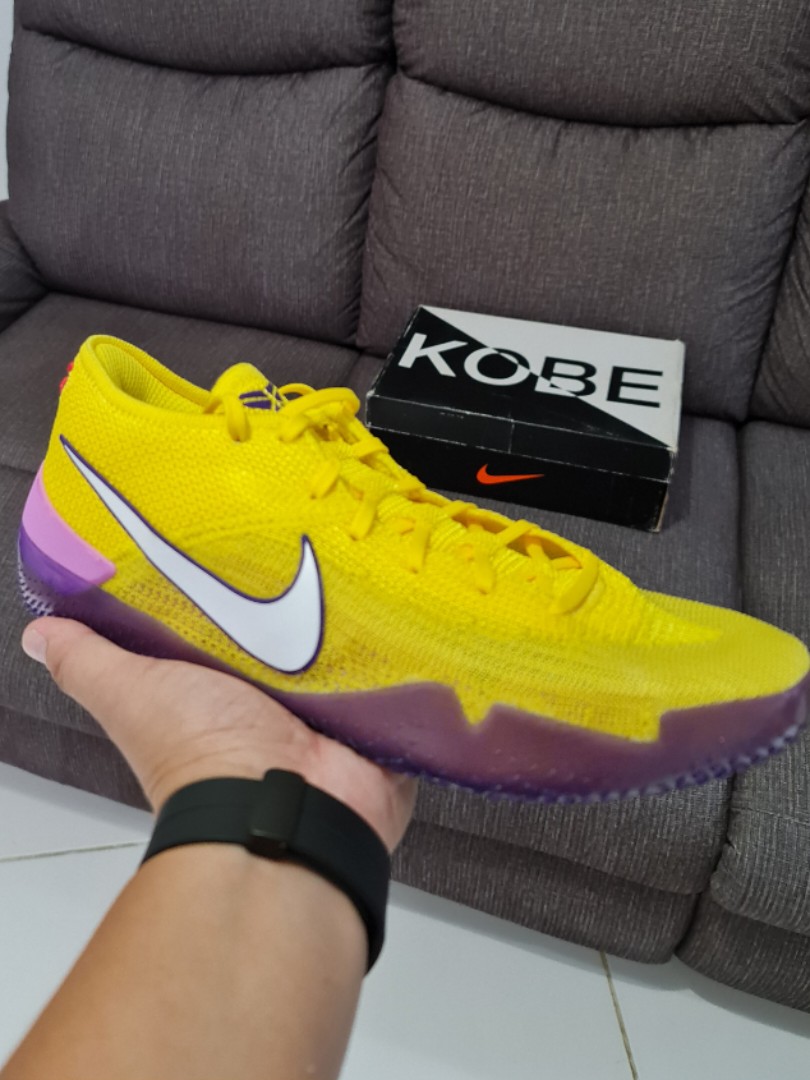 Nike Kobe Ad Nxt 360 'Yellow Strike', Men'S Fashion, Footwear, Sneakers On  Carousell