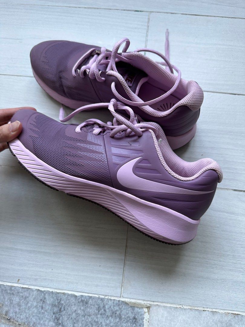 Nike purple running shoes store