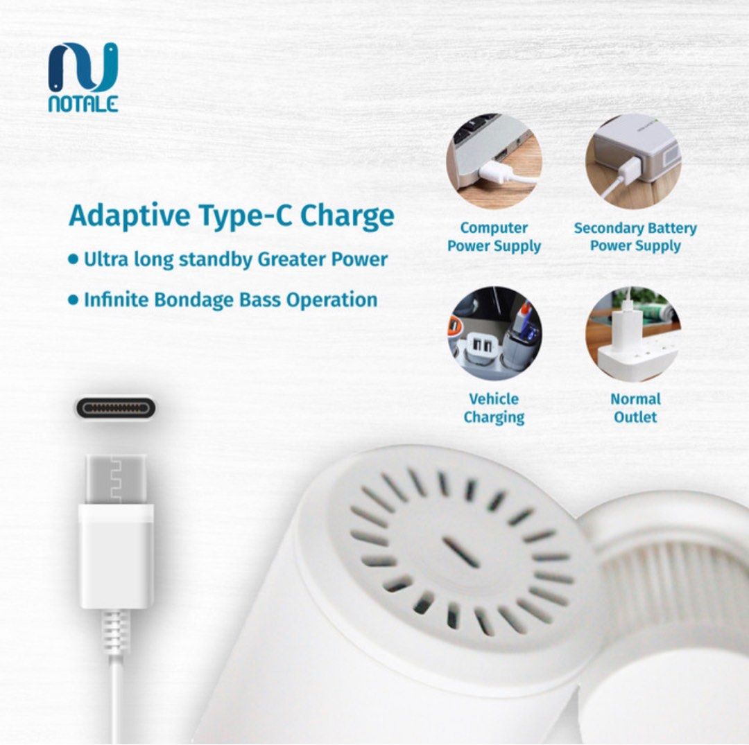 Notale Portable Car Vacuum PV211 on Carousell