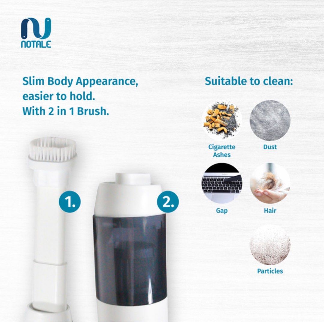 Notale Portable Car Vacuum PV211 on Carousell