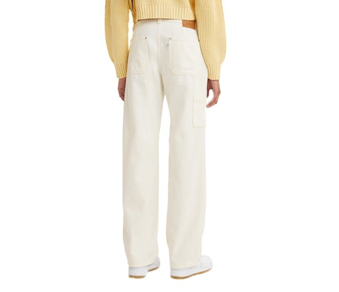 NWT Levi's Premium Utility jeans Ecru white w30×40 #KEMASRAYA, Women's  Fashion, Bottoms, Jeans & Leggings on Carousell