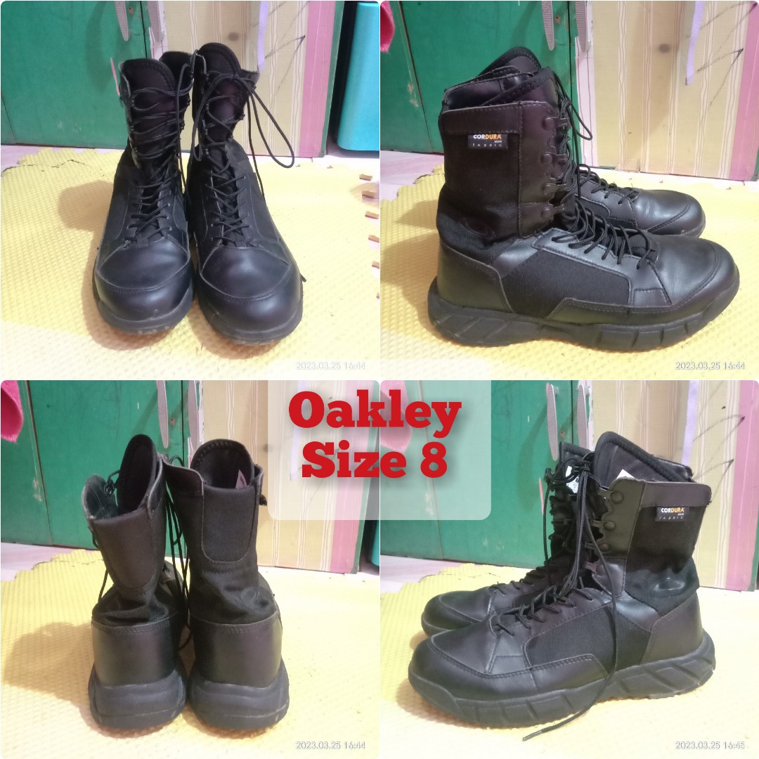 oakley vs nike combat boots