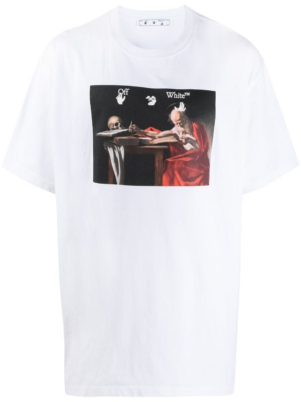 caravaggio t shirt off white