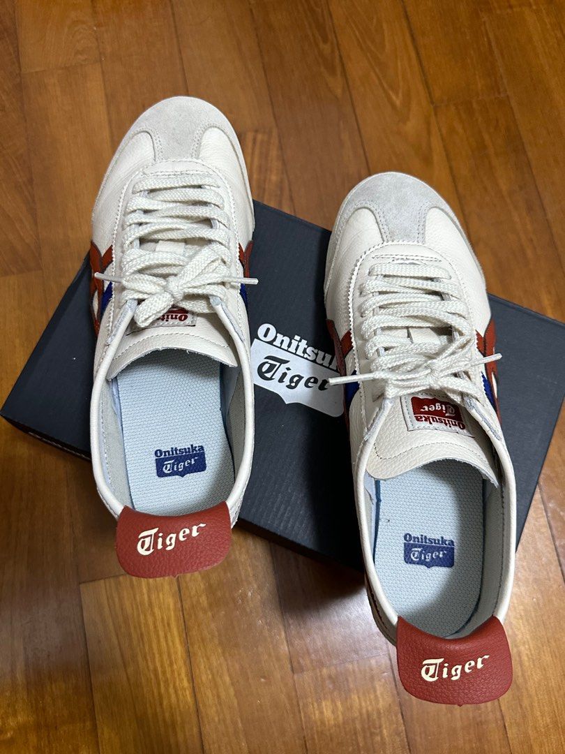 Onitsuka Tiger (Category: Sneakers) located in Singapore. Submitted by jooyeet (Listing ID 1222626786, Image 2). Description: Mexico 66 series Size - US 8 Only wear once. Want to sell because it doesn’t fit..