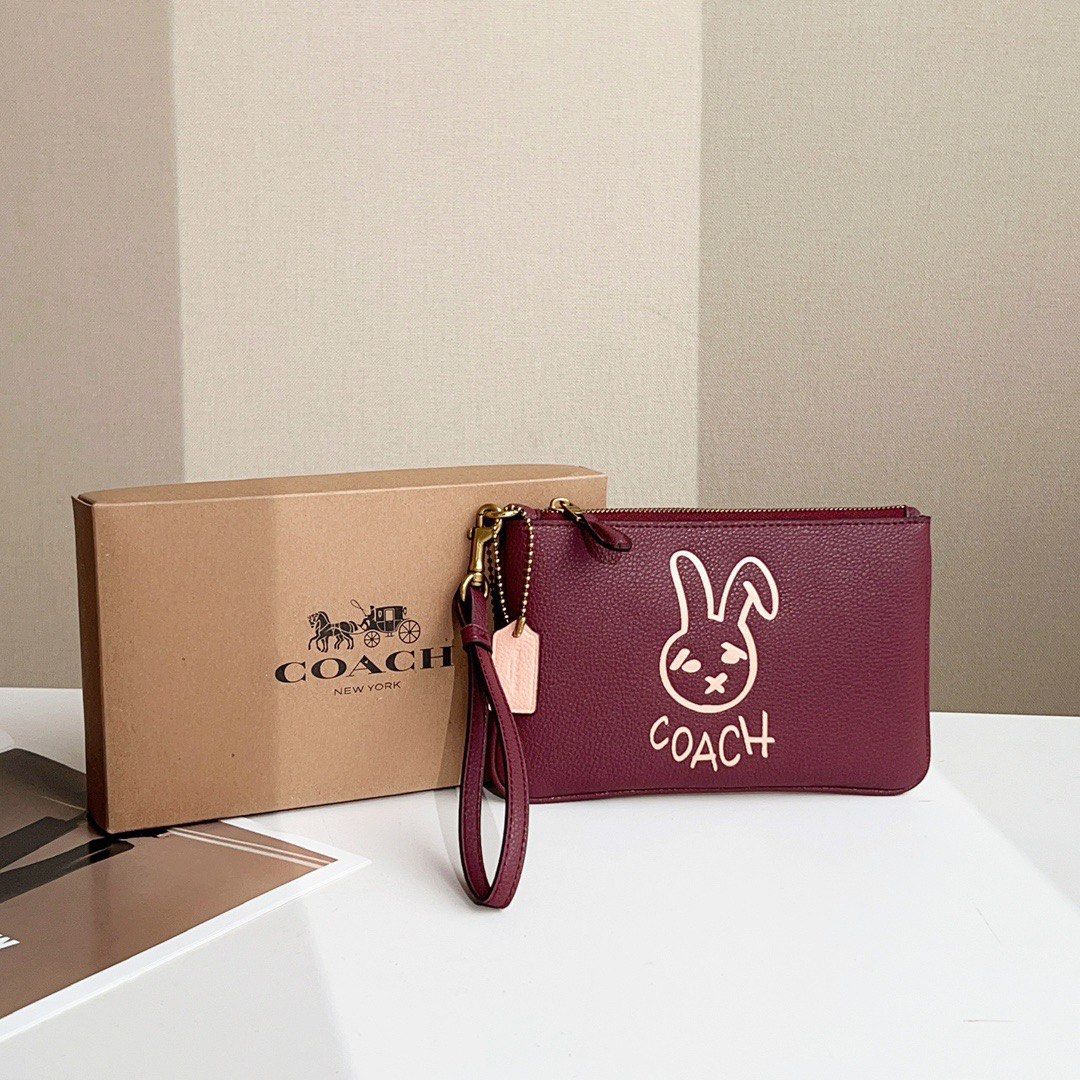 Coach new clearance york clutch