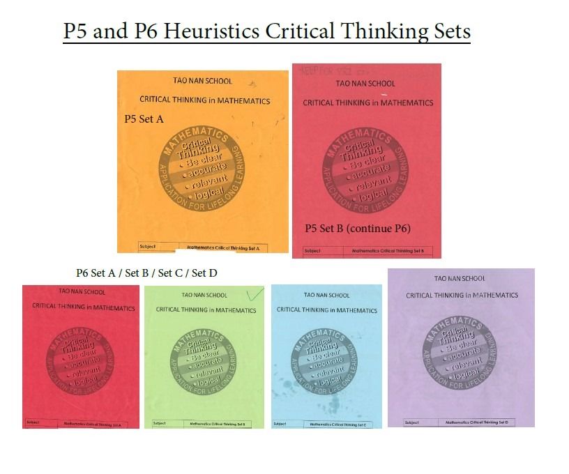 P4 P5 P6 Math Critical Thinking Tan Nan School / heuristic mathematics ...