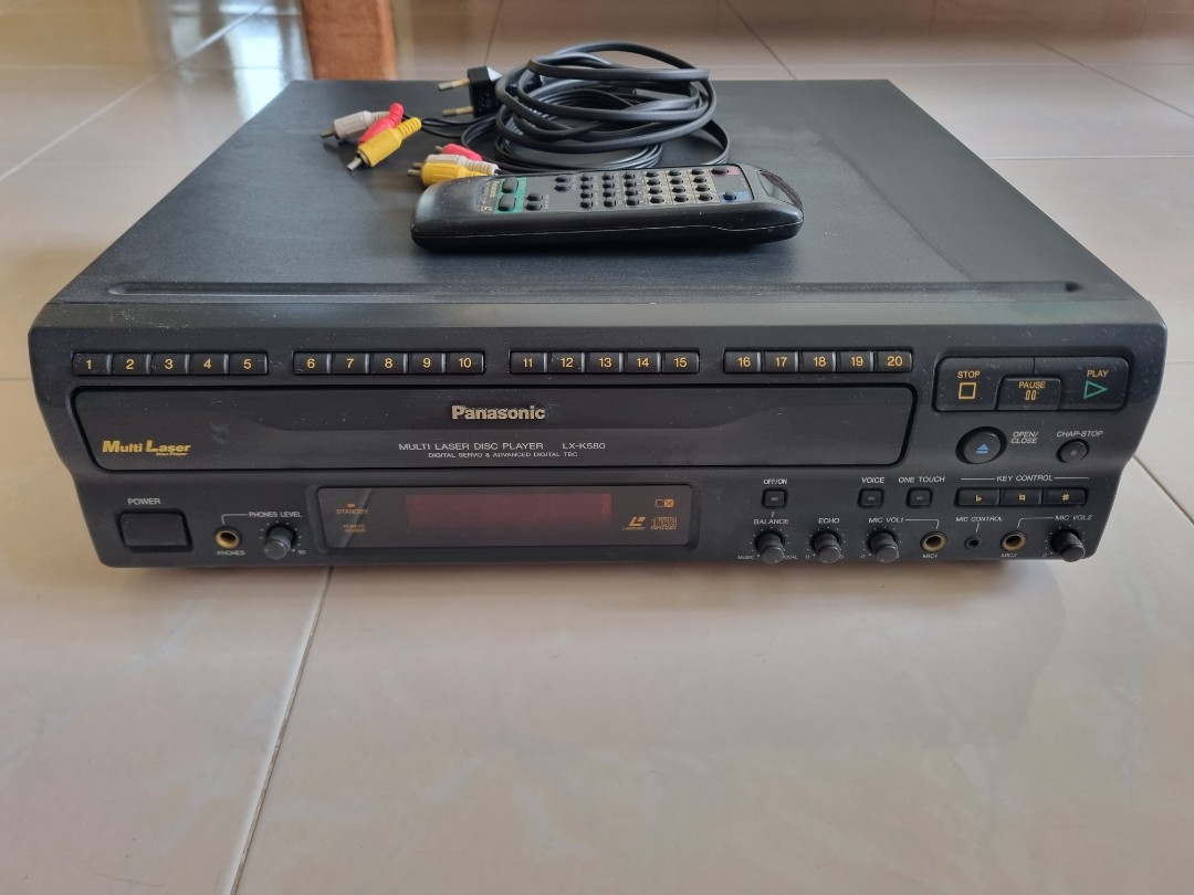 Panasonic LX-K580 Laser Disc LD multi player, TV & Home 