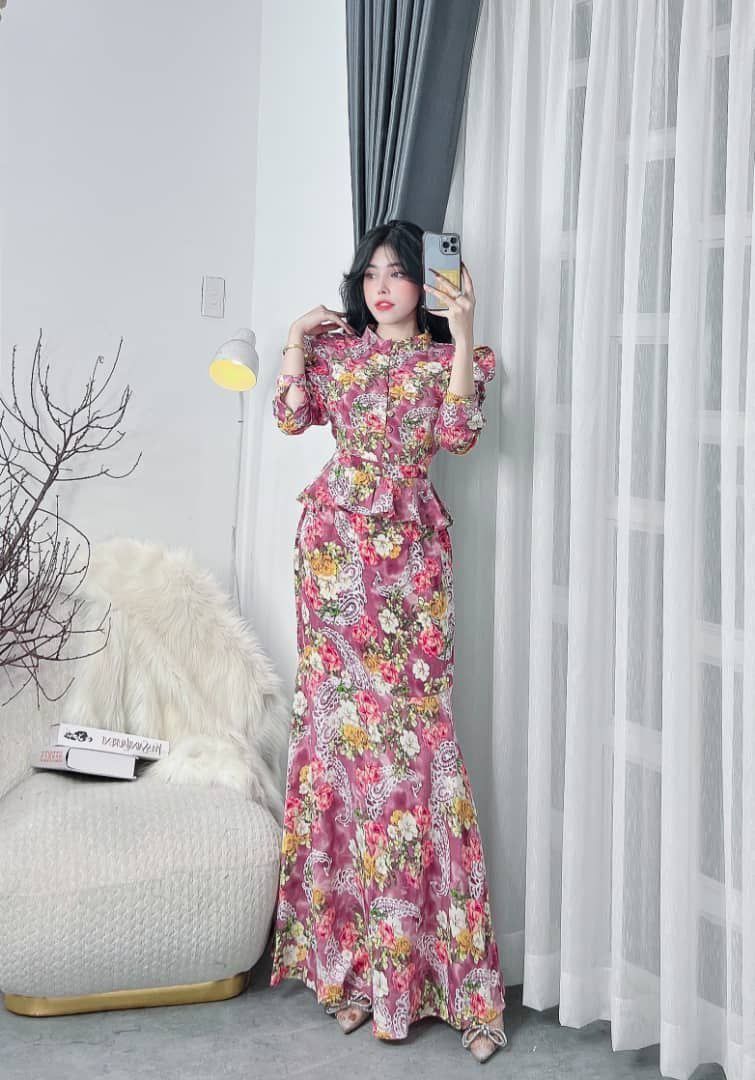 Peplum Ratu Dress Raya 2023, Women's Fashion, Muslimah Fashion, Dresses ...