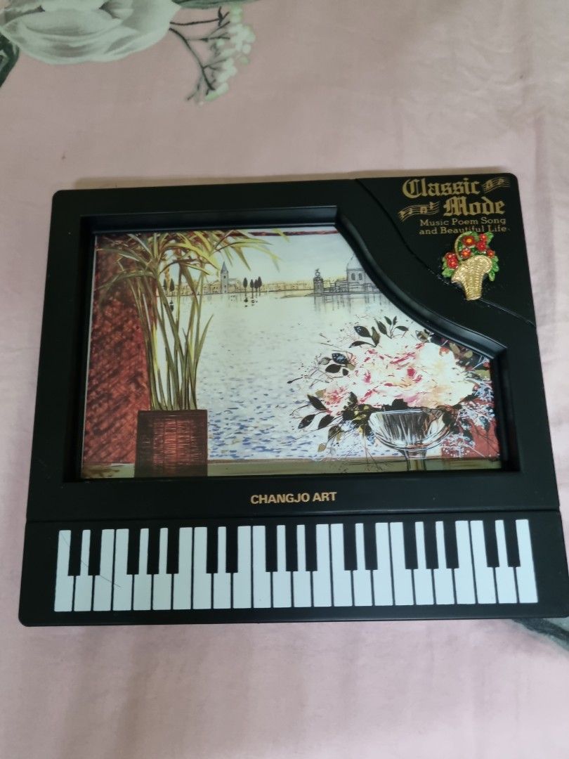 Piano Themed Photo Frame, Furniture & Home Living, Home Decor, Frames