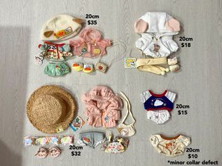 🆕Plush Doll Clothes part 3