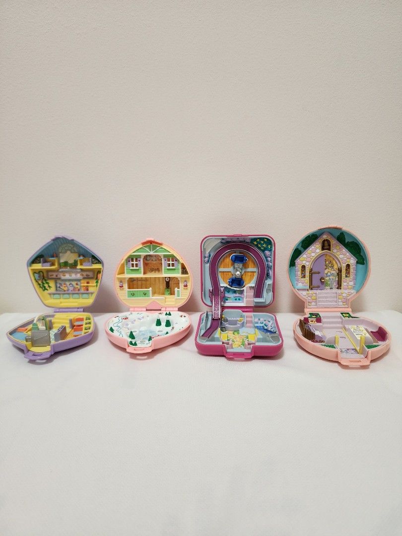 Polly pocket vintage compacts outlet