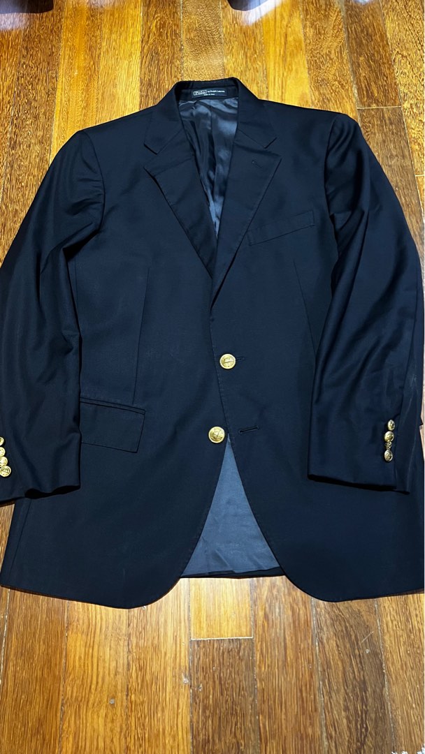 Polo Ralph Lauren Navy Blazer (by Corneliani), Men's Fashion, Coats, Jackets  and Outerwear on Carousell