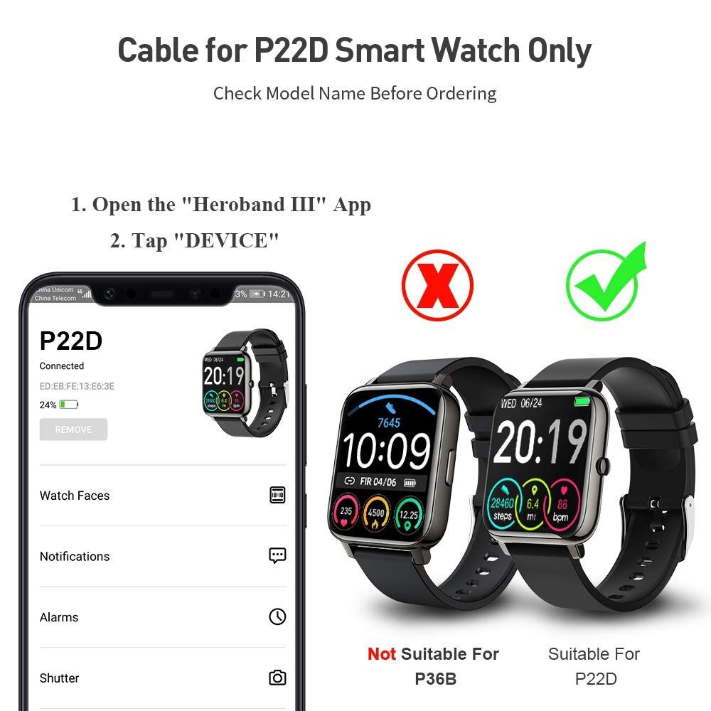 P22d smartwatch price clearance