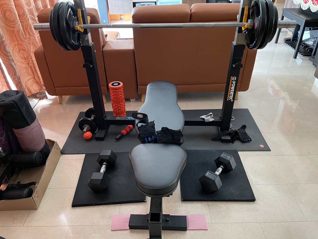 Powertec olympic bench 2025 press