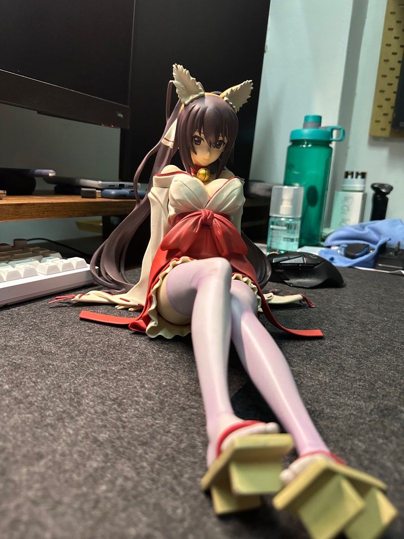 Infinite Stratos Houki Shinonon Kitsune Miko Version 1:4 Scale Statue