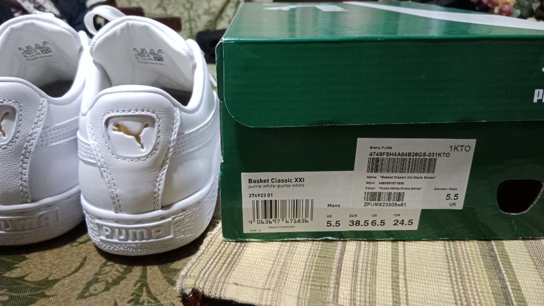 Puma basket on sale zalora