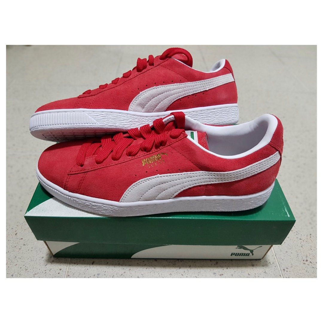 Puma suede classic red womens online