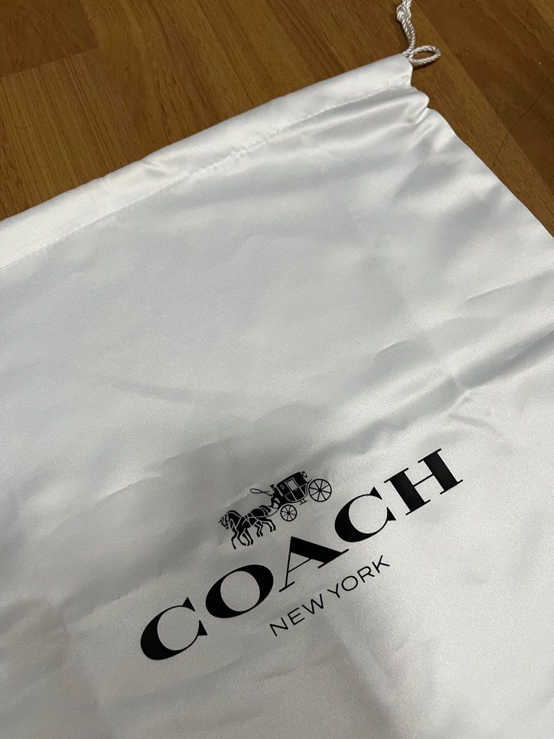 Coach dust bag deals