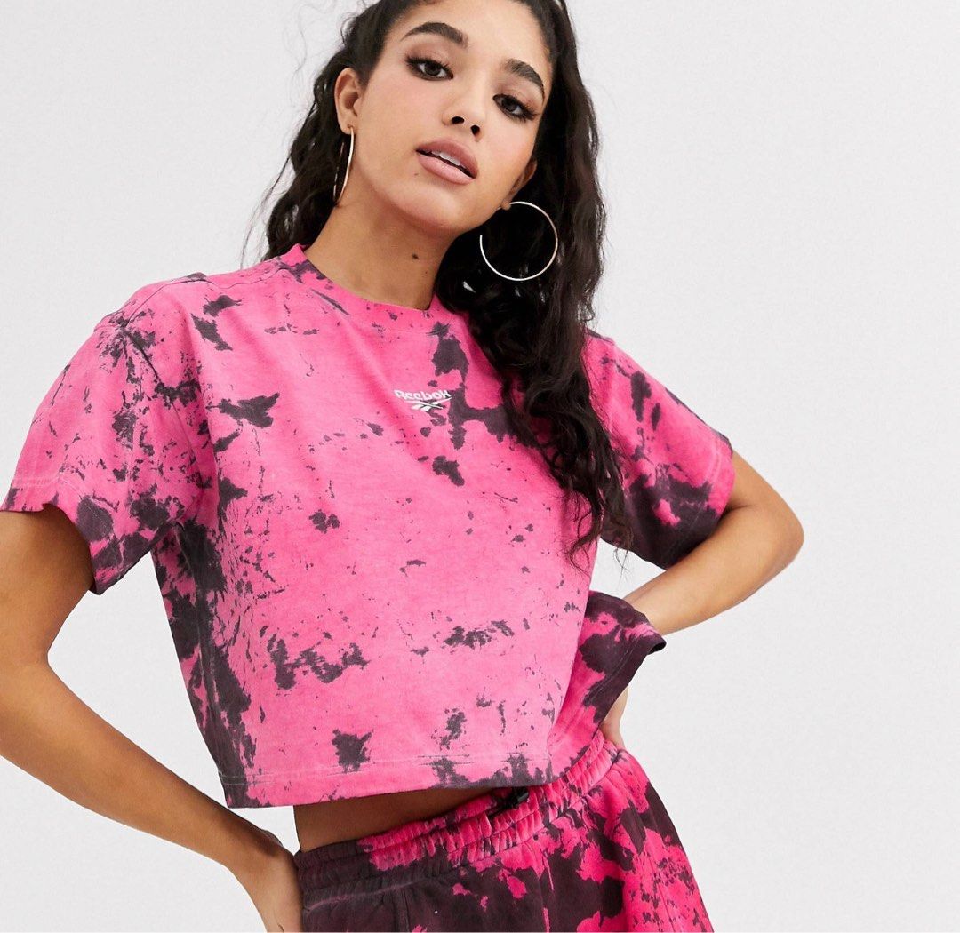 Reebok Tie Dye Crop Top