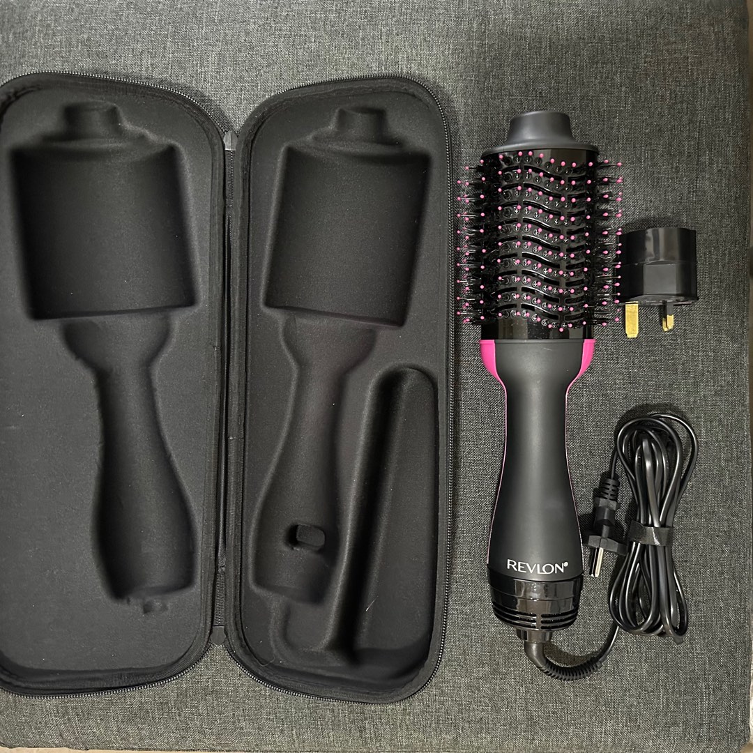 Revlon Hair Brush Dryer with Hard Case, Beauty & Personal Care, Hair on