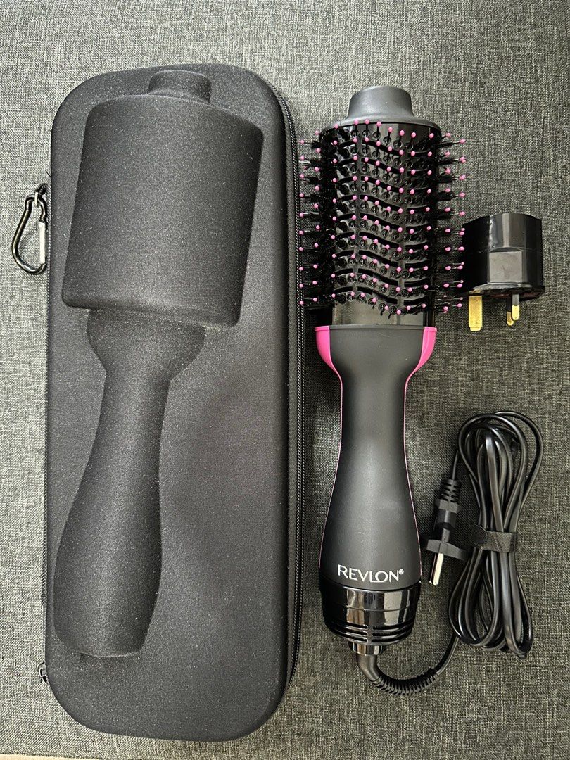 Revlon Hair Brush Dryer with Hard Case, Beauty & Personal Care, Hair on