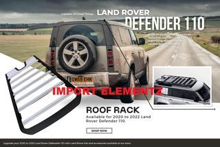 roof rack land rover