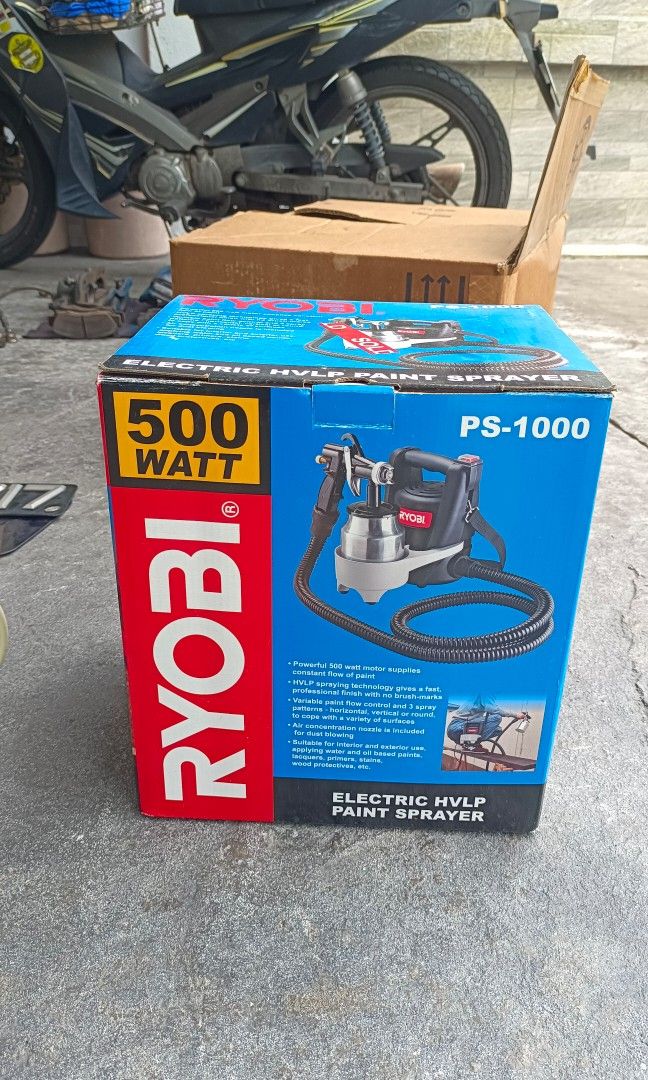 Ryobi Electrical Paint Sprayer, TV & Home Appliances, Other Home